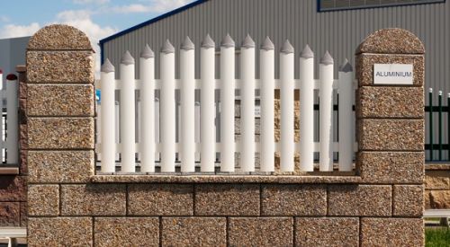 Plaňkové hliníkové ploty