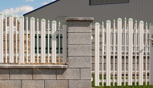 Kombinované hliníkové ploty