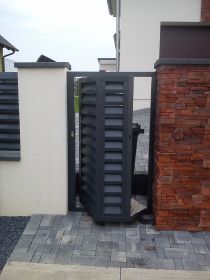 Okenicové (lamelové) hliníkové ploty