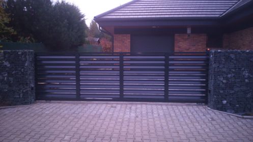 Okenicové (lamelové) hliníkové ploty