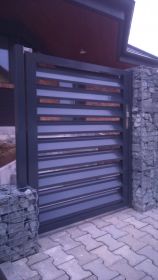 Okenicové (lamelové) hliníkové ploty