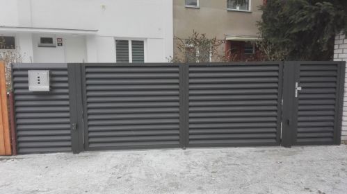 Okenicové (lamelové) hliníkové ploty