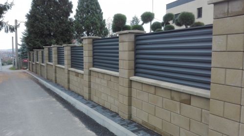 Okenicové (lamelové) hliníkové ploty