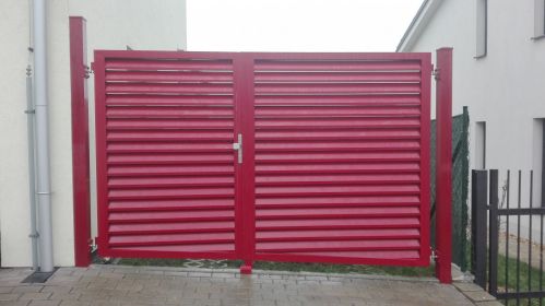 Okenicové (lamelové) hliníkové ploty