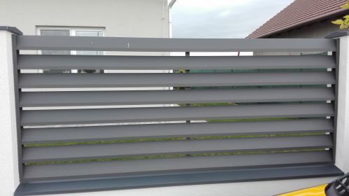 Okenicové (lamelové) hliníkové ploty