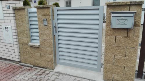 Okenicové (lamelové) hliníkové ploty