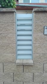 Okenicové (lamelové) hliníkové ploty