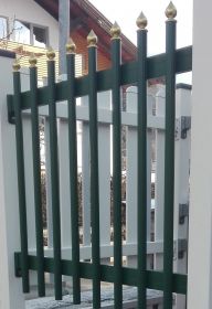 Palisádové hliníkové ploty