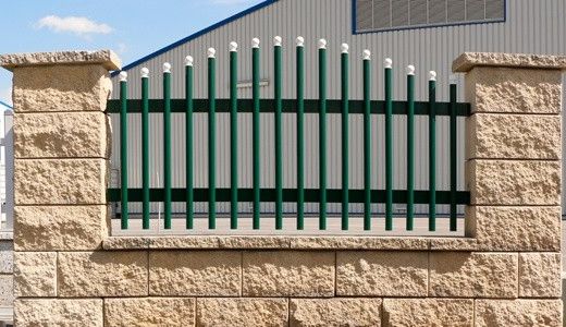 Palisádové hliníkové ploty